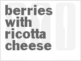 recipe for berries with ricotta cheese