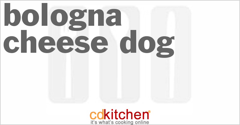 Bologna Cheese Dog - CDKitchen.com