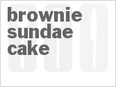 recipe for brownie sundae cake