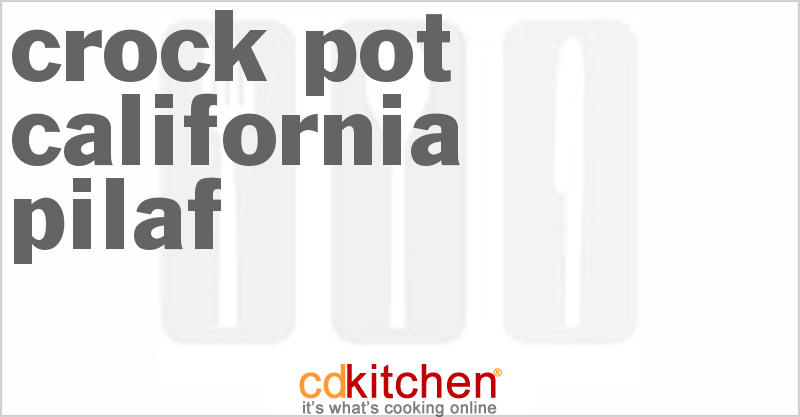 California Pilaf - CDKitchen.com