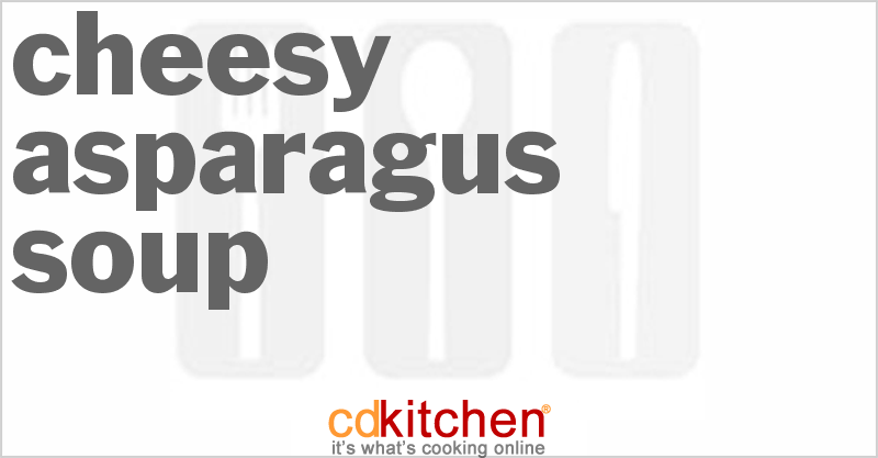 Cheesy Asparagus Soup - CDKitchen.com