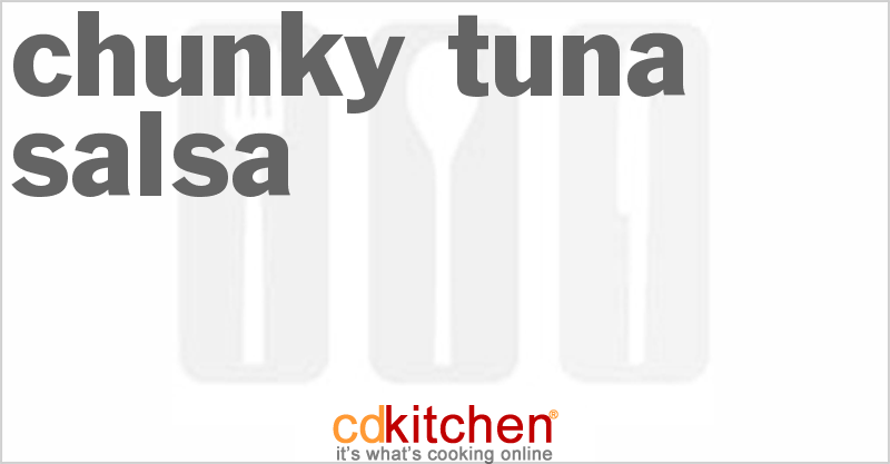Chunky Tuna Salsa - CDKitchen.com