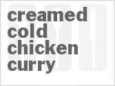 recipe for creamed cold chicken curry