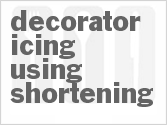 recipe for decorator icing with shortening and dream whip