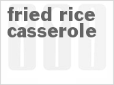 recipe for fried rice casserole