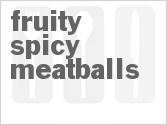 recipe for slow cooker fruity spicy meatballs