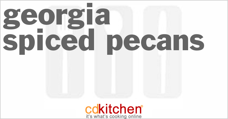Georgia Spiced Pecans - CDKitchen.com
