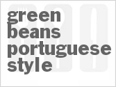 recipe for slow cooker green beans portuguese style