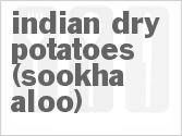 recipe for indian dry potatoes (sookha aloo)