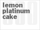 recipe for lemon platinum cake