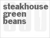 recipe for steakhouse green beans