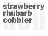 recipe for slow cooker strawberry-rhubarb cobbler