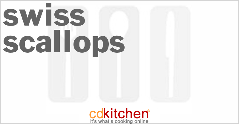 Swiss Scallops - CDKitchen.com