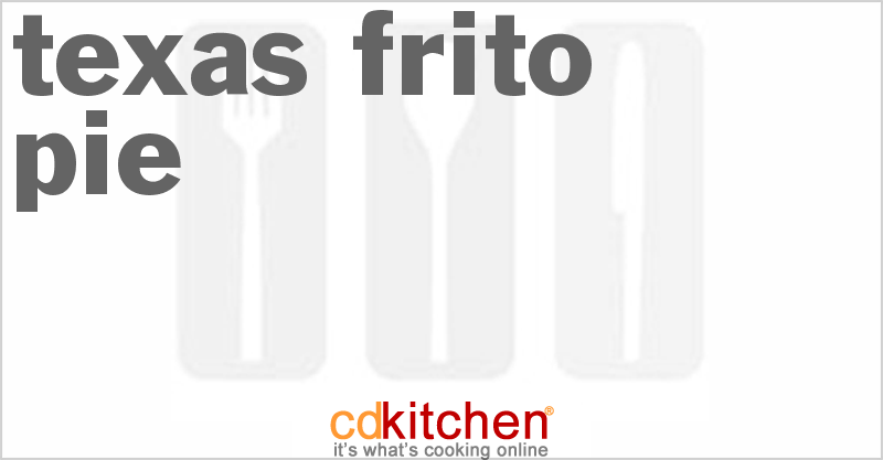 Texas Frito Pie - CDKitchen.com