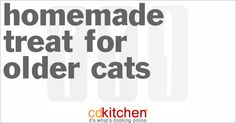 Treat for Older Cats - CDKitchen.com