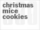 Christmas Mice Cookies