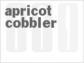 recipe for apricot cobbler
