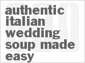 recipe for authentic italian wedding soup made easy
