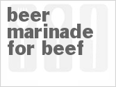 recipe for beer marinade for beef