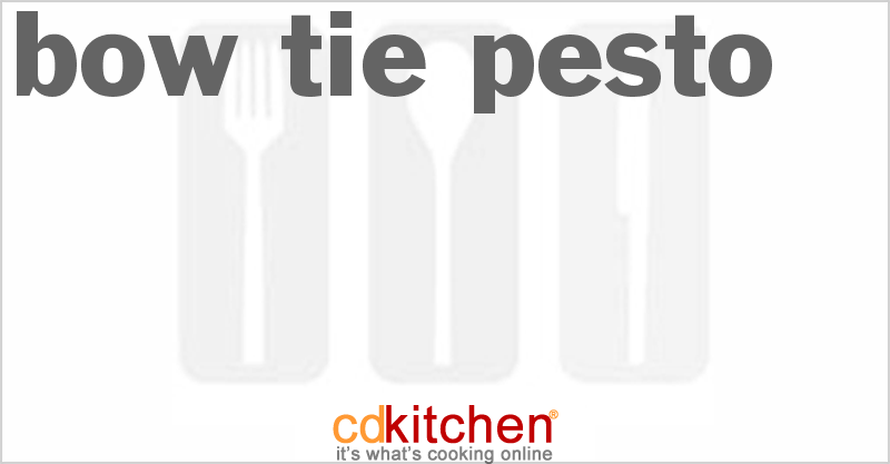 Bow Tie Pesto - CDKitchen.com