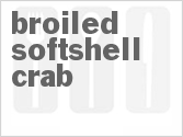 recipe for broiled softshell crab