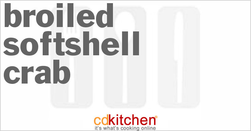 Broiled Softshell Crab - CDKitchen.com