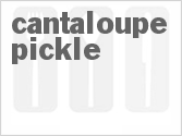 recipe for cantaloupe pickle