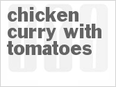 recipe for chicken curry with tomatoes