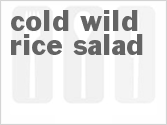 recipe for cold wild rice salad