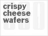 recipe for crispy cheese wafers