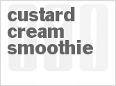 recipe for custard cream smoothie