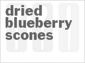 recipe for dried blueberry scones