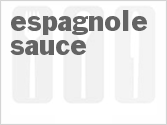 recipe for espagnole sauce