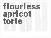 recipe for flourless apricot torte