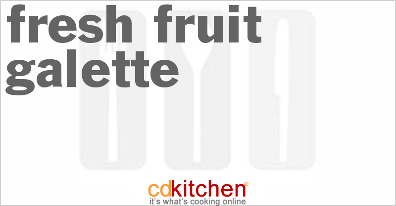 Fresh Fruit Galette - CDKitchen.com