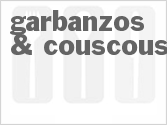 recipe for slow cooker garbanzos & couscous