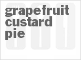 recipe for grapefruit custard pie
