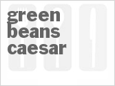 recipe for green beans caesar