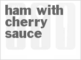 recipe for slow cooker ham with cherry sauce