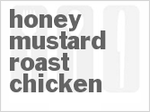 recipe for honey mustard roast chicken