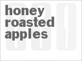 recipe for honey roasted apples
