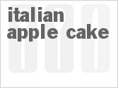 recipe for italian apple cake