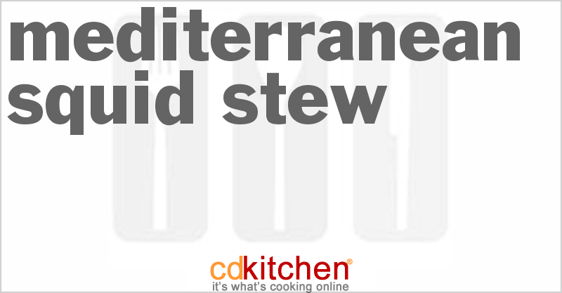 Mediterranean Squid Stew - CDKitchen.com