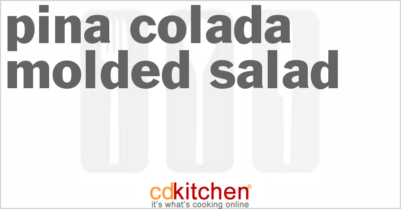 Pina Colada Molded Salad - CDKitchen.com
