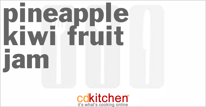 Pineapple Kiwi Fruit Jam - CDKitchen.com