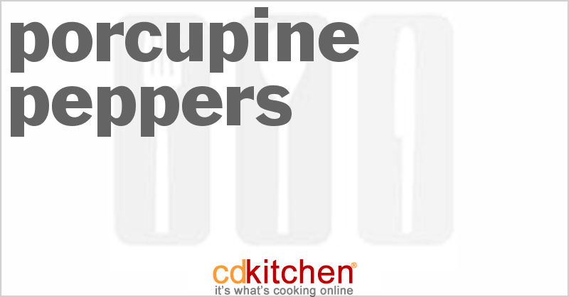 Porcupine Peppers - CDKitchen.com