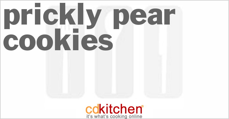 Prickly Pear Cookies - CDKitchen.com