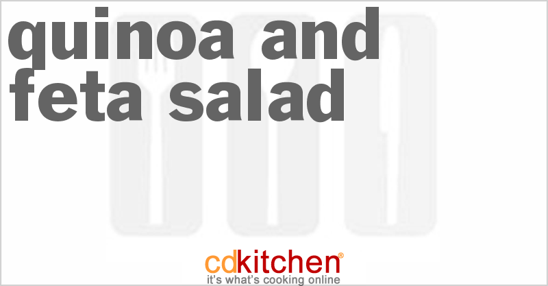 Quinoa And Feta Salad - CDKitchen.com
