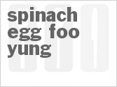 recipe for spinach egg foo yung