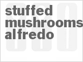 recipe for stuffed mushrooms alfredo